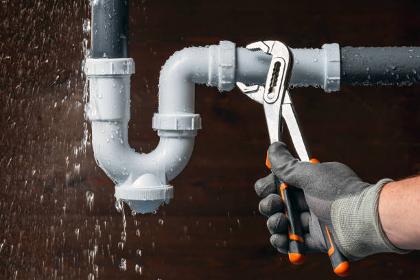 Professional Leak Detection technician working in Stedman, NC